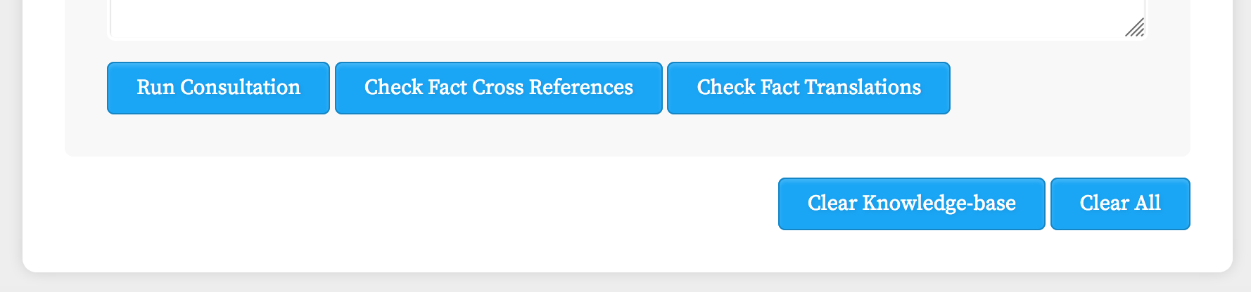 DataLex knowledgebase development tools: Running Consultation and Checking rule-base.